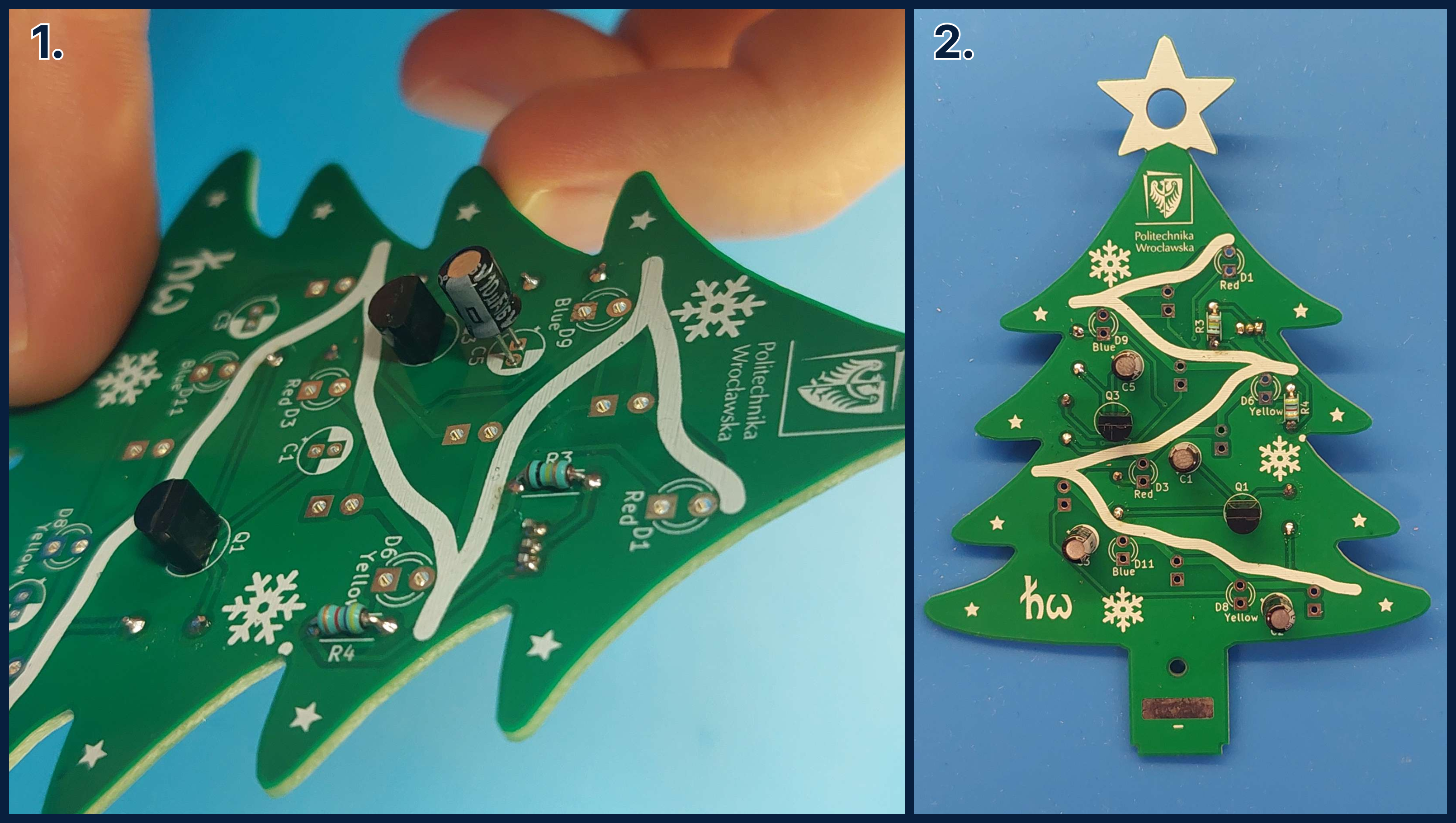 Montaż kondesatorów